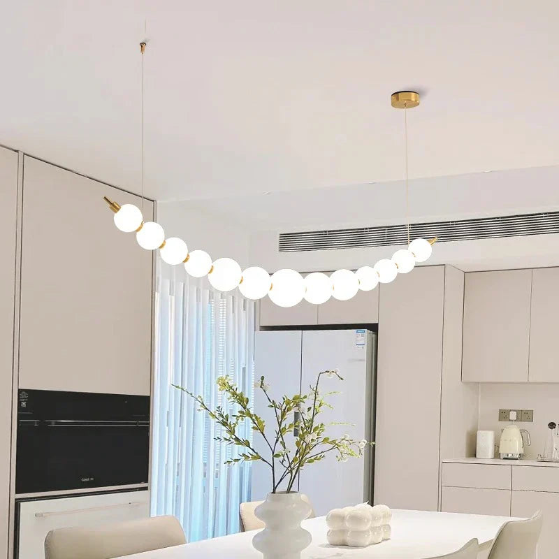 Modern LED Pendant Chandelier for Living and Dining Rooms