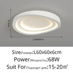 LED Flower Chandelier for Modern Bedroom Ceiling Lamps - Indoor Lighting for Home