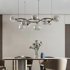 Magic Beans Chandelier: Modern Hanging Lamp for Dining Room & Parlor