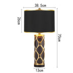 Ceramic Nordic Table Lamp: Luxury Designer Replica for Home Living Room and Bedroom Décor