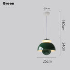 Flower Bud Pendant Light: Danish Designer Coloured Lamp for Restaurant Bedroom.