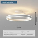 Modern Ring LED Ceiling Light for Bedroom and Living Room