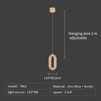 LED Chandeliers: Luxury Staircase Pendant Lamps, Long Hanging Gold Fixture