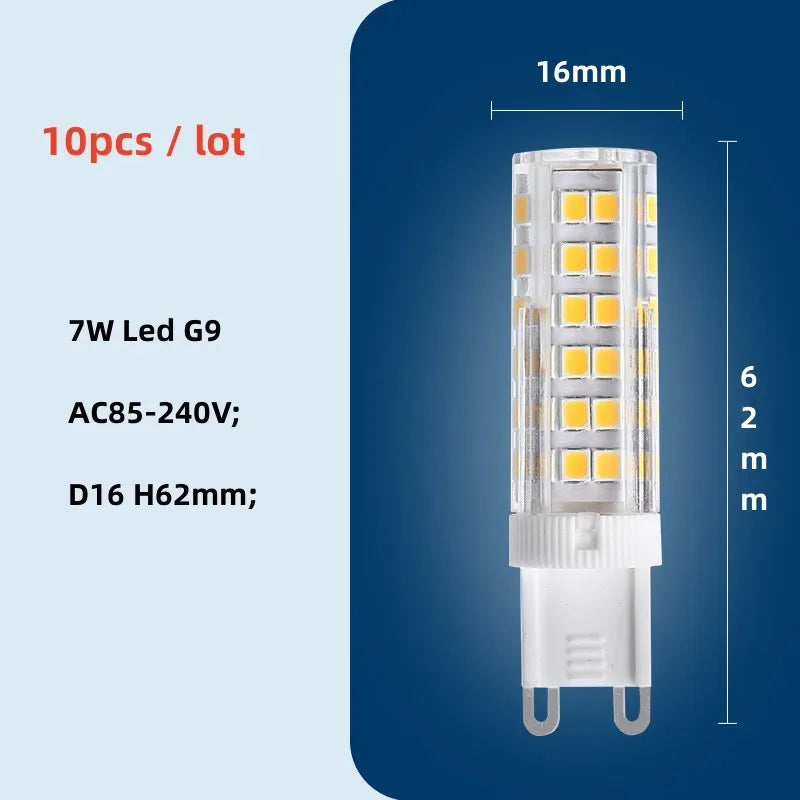 Petals G9 LED Pendant Light: Modern Ceramics Lustre for Hotel Lobby, Villa, Living Room, Stairs