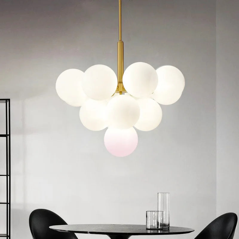 Glass Globe Pendant Lamp: Modern Luxury for Home Decor & Restaurant Lighting