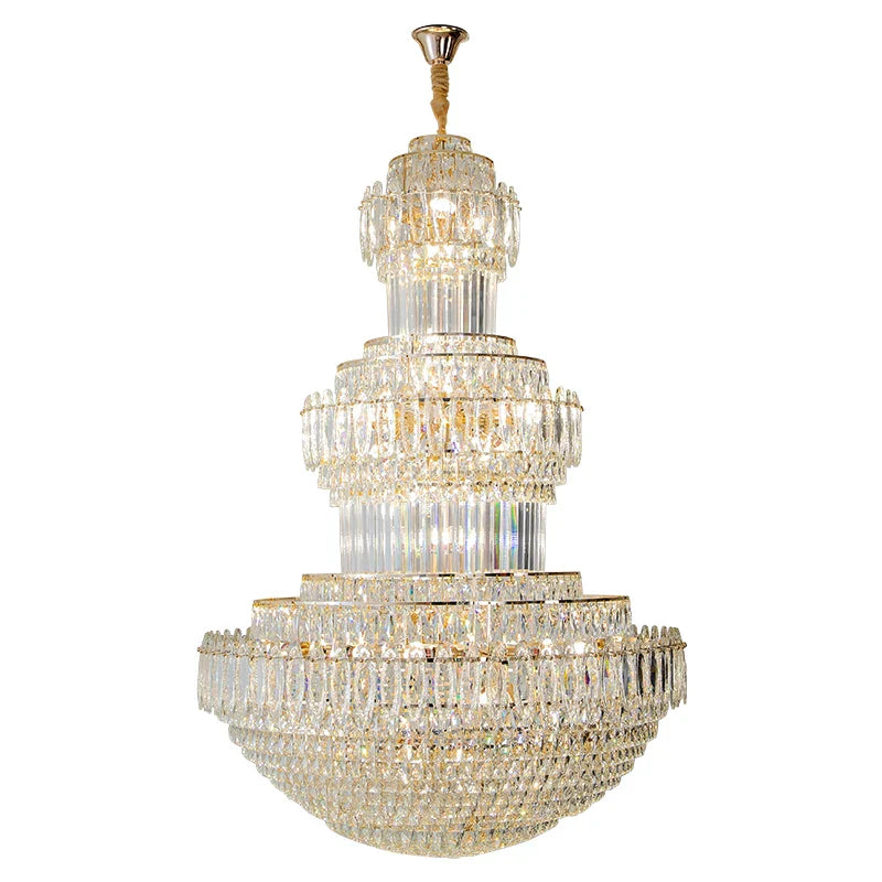 Crystal Chandelier: Elegant Lighting for Home, Villa, Hotel Lobby