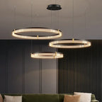 Luxury Ring Pendant Light for Modern Living Room, Bedroom, Dining Room décor