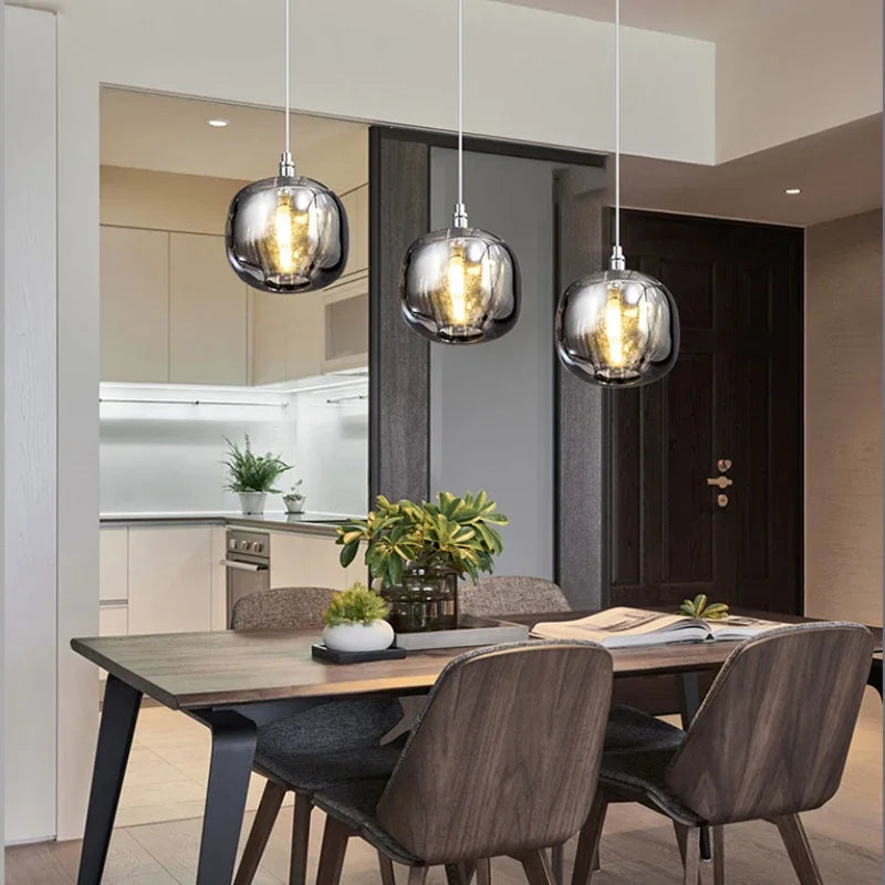 Crystal Staircase Chandelier: Luxury Modern Lighting Fixture Amber/Smoky Grey/Clear