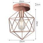 Vintage Industrial Ceiling Light Shade for Modern Kitchen Living Room Decor