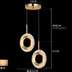 Bedside Pendant Lights | Modern Indoor Chandelier for Bedroom Ceiling Decor