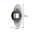 Glass Wall Lamp: Nordic Minimalist LED for Dining, Living, Bedroom