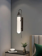 Glass LED Wall Lamp: Modern Interior Lighting for Bedroom, Corridor & Indoor Spaces