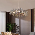 Crystal Chandelier: Luxury Modern Lighting for Living Room, Dining Room, Office, Villa