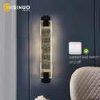 Crystal LED Wall Sconce: Luxury Gold Light Fixture for Home Decor