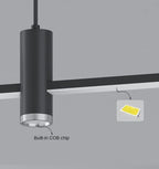 Minimalist LED Pendant Light in Black Gold for Dining Room Chandelier Home Lighting
