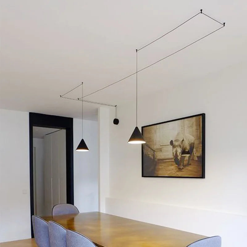 Vintage Pendant Light: Modern Hanging Lamp for Home Decor, Indoor Lighting