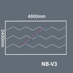 Hexagon Honeycomb LED Garage Ceiling Light