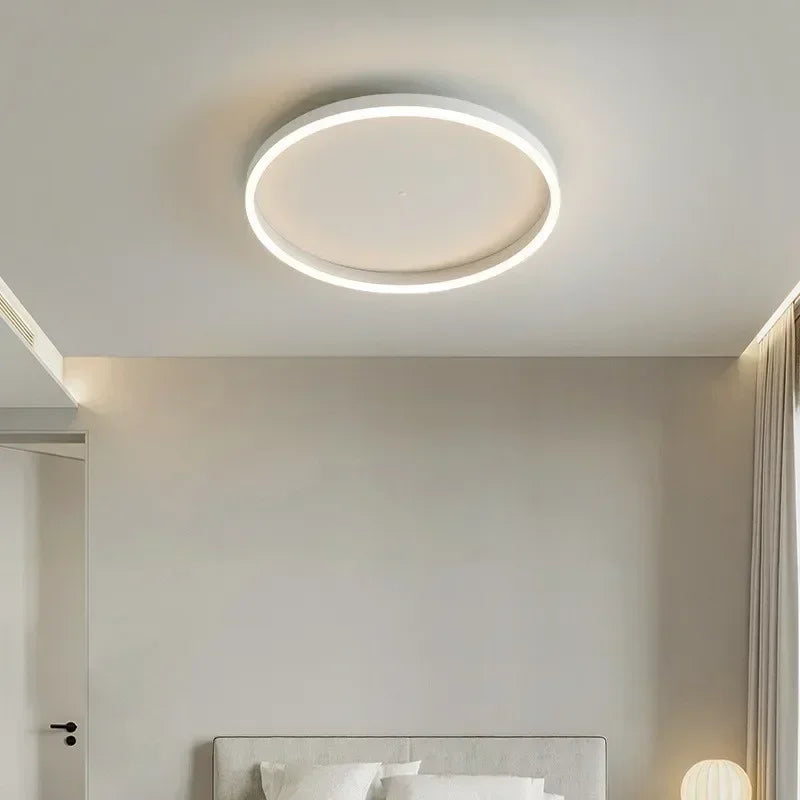 Modern Round Bedroom LED Ceiling Light for Living Room Study, Home Decor Lighting