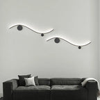 Modern Brass LED Wall Lamp, Nordic Copper Interior Light for Living Room, Bedroom, Stairs