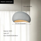 Wabi Sabi Chandelier: Modern E27 Pendant Lights for Bar Dining Room Decor