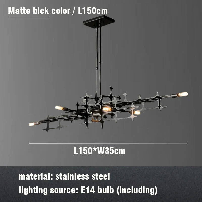 Modern Dimmable Chandelier Pendant Light for Dining Room, Living Room, Kitchen Island