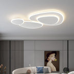 Modern Dimmable LED Ceiling Chandelier for Home Living Bedroom Study Room
