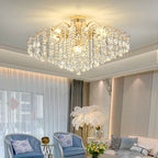 Crystal Chandelier: Modern Elegance for Stylish Living Spaces