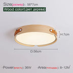 Modern Minimalist Round Ceiling Lights LED Living Room Lamp