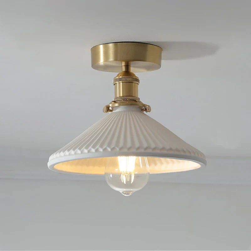 Japanese Ceramic Chandelier Lighting for Kitchen Dining Room Luxury Led Ceiling Lamp