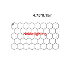 Honeycomb LED Car Detailing Ceiling Light - Customized Hexagon Design for Showroom