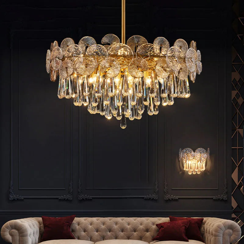 2024 Crystal Chandelier for Luxurious Living Spaces