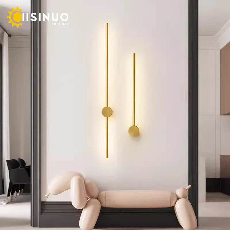Nordic Minimalist LED Wall Lamp for Modern Indoor Lighting Fixtures