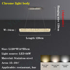 Modern Crystal LED Chandelier for Living and Dining Room Decor