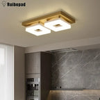 Modern Square LED Ceiling Light for Corridor, Hallway, Bedroom - Simple & Stylish Room Lighting