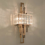 Crystal Wall Lamp: Modern Nordic Indoor Lighting for Living Room, Bedroom, and Staircase