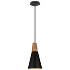 Wood Pendant Lamp: Nordic Macaron LED E27 Industrial Hanging Light for Home Decor