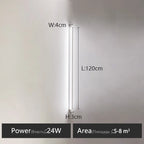 Bedroom Wall Lamp: Nordic Strip Light, Minimalist Design, Black Background, Decorative Luminaires