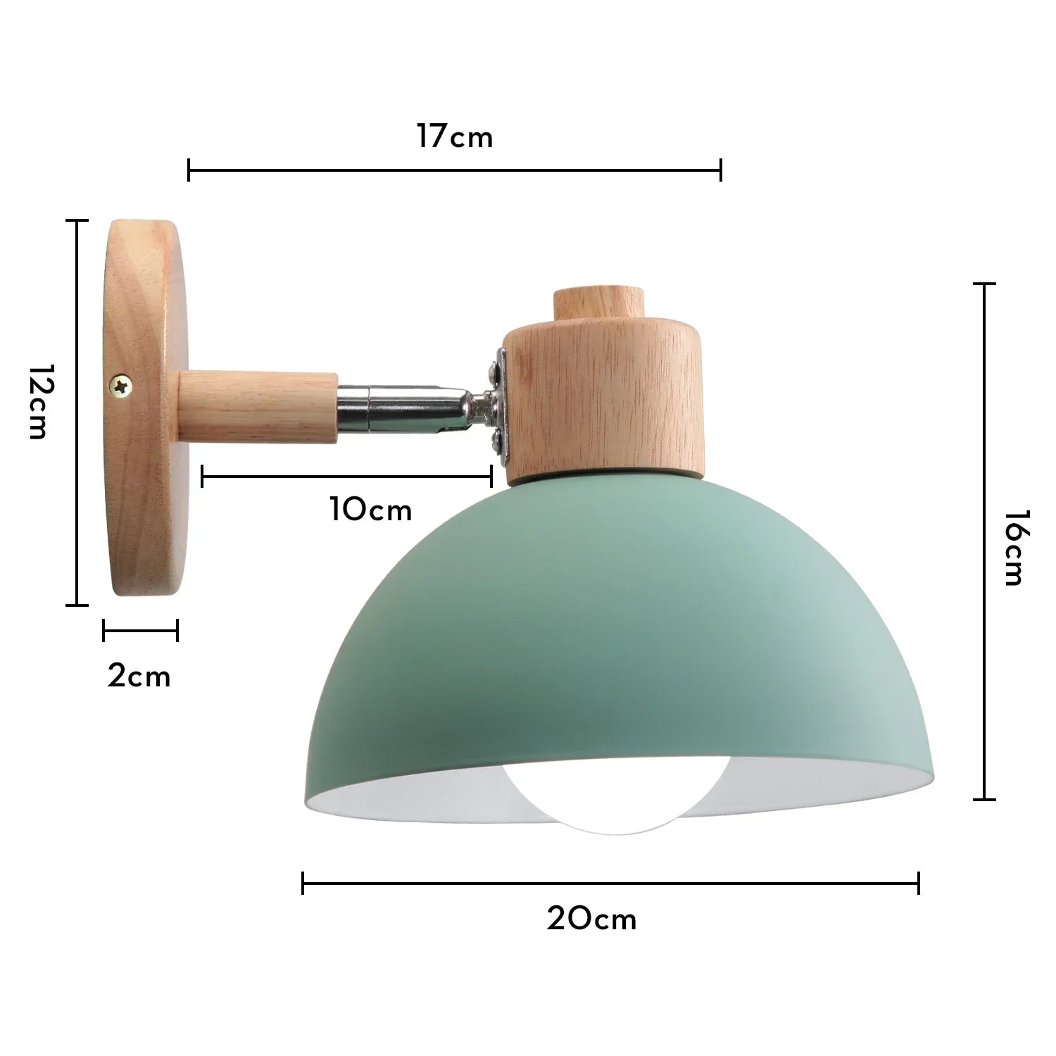 Nordic Green Wall Lamp Sconce for Bedroom Living Room Indoor Lighting Afralia™