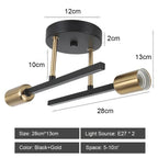 Iron Wrought Chandelier LED Ceiling Light Fixture Modern Vintage Decor Lighting