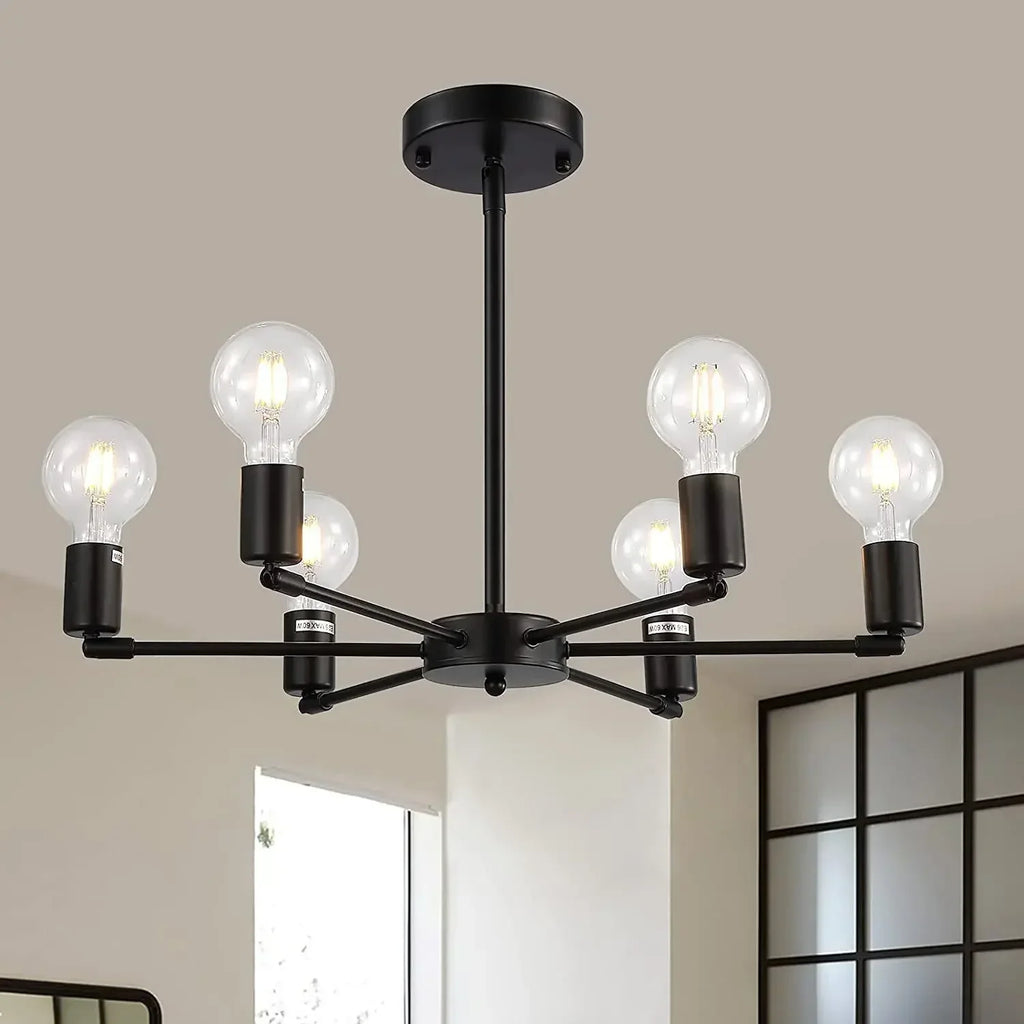 Modern Ceiling Chandelier Light Fixture for Home Lighting E27 Bedroom Dining Room Balcony
