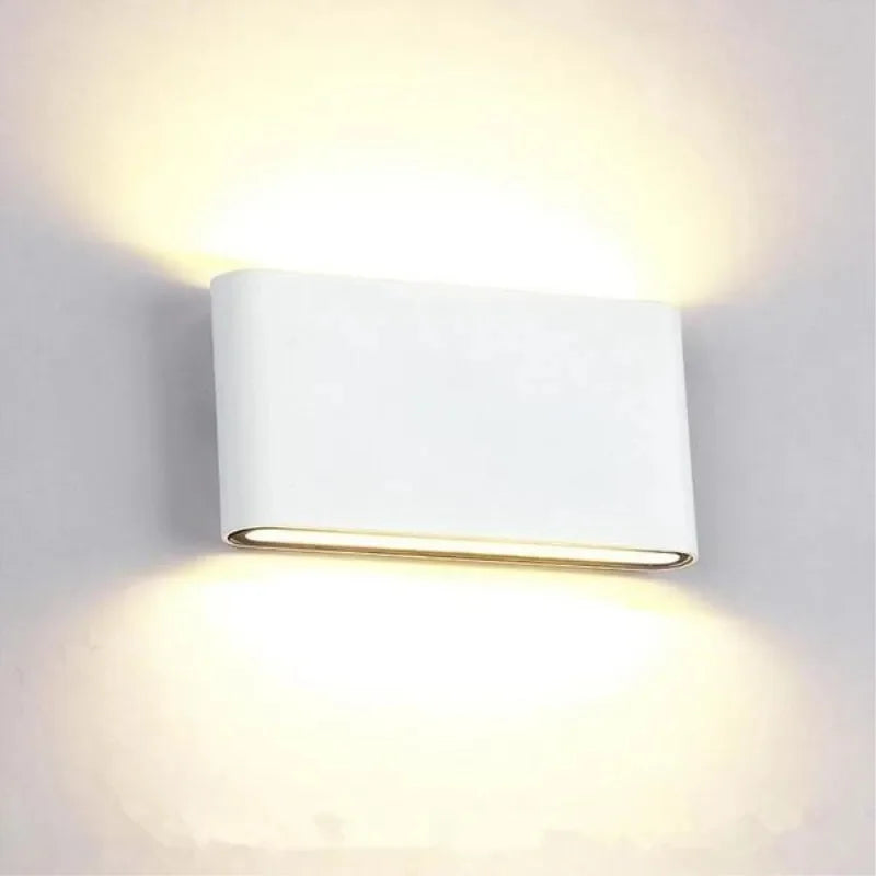 Outdoor LED Wall Lamp Up Down IP65 Waterproof Aluminum Sconces