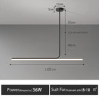 Modern LED Dining Room Chandelier & Bar Table Pendant Light