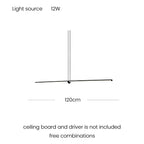 Minimalistic Pendant Light - Designer Ring Lamp for Office, Living Room, Bedroom