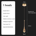 Crystal Chandelier: Modern LED Pendant Light for Villa Living Room and Attic