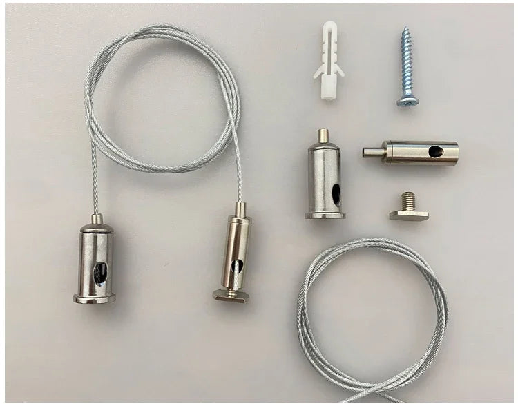 Wire Rope Tensioner Clamp for Chandelier Lighting Fixtures