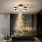 Modern Dimmable LED Ceiling Chandelier for Bedroom Living Dining Room