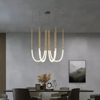 Nordic Modern Art Line LED Pendant Light for Home Décor