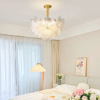Shell Chandelier: Modern French Luxury Lighting for Nordic INS Wind Bedroom