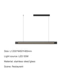 Minimalist LED Chandelier for Living & Dining Room Decor