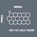 Hexagon LED Ceiling Light: High-Performance, Best-Selling, Honeycomb Design